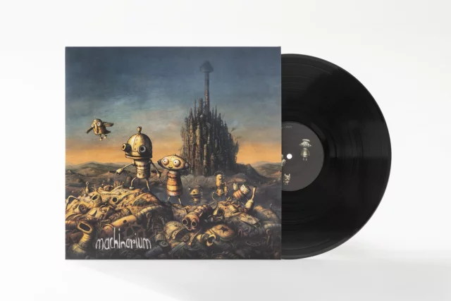 Offizieller Soundtrack Machinarium auf LP (2025) schwarze Version (ausgepackt) - Amanita Design