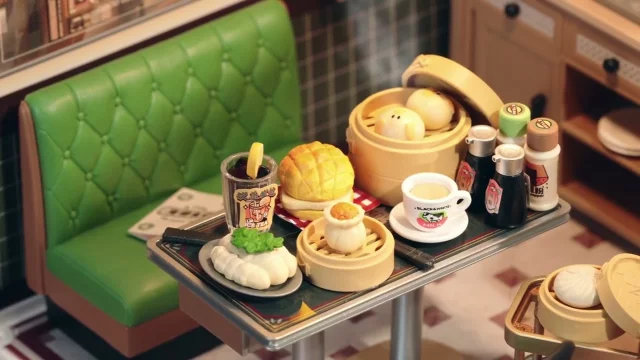 NEW in the Rolife Super Creator Series – Hong Kong Bites Café DIY Miniature House is here! 🍽#rolife