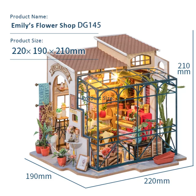 Bausatz - Emily Florist (aus Holz) - Robotime