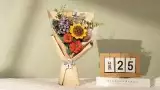 Bausatz - Sonnenblume (aus Holz)
