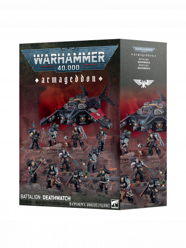 W40k: Armageddon - Battalion: Deathwatch (11 Figuren)