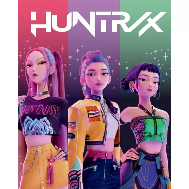Decke K-Pop Demon Hunters - Trio - KPop Demon Hunters