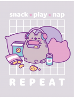 Decke Pusheen - Snack Play Nap