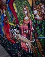 Tapestry Kingdom Come: Deliverance II - Illumination Welscher Hof (Bild auf Textil)