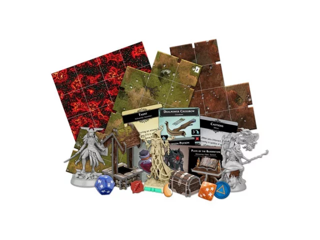 Brettspiel Descent: Legends of the Dark - EN (ausgepackt)