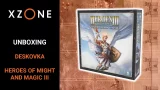 Unboxing deskové hry Heroes of Might & Magic III The Board Game