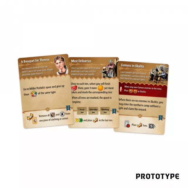 Brettspiel Kingdom Come: Deliverance – The Board Game EN