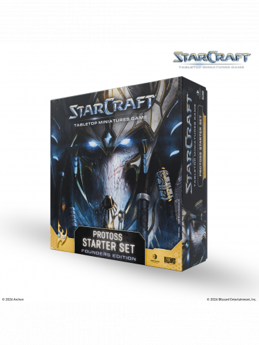 Brettspiel StarCraft - Tabletop Miniature Game - Protoss Starter Set - Founder's Edition