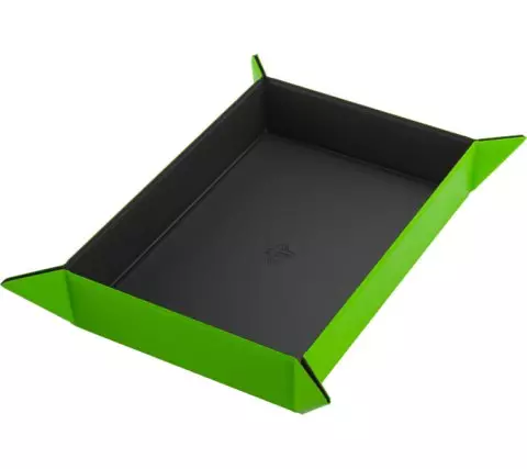 Dice Tray Gamegenic - Magnetic - Rectangular Black/Green - Würfel und Zubehör