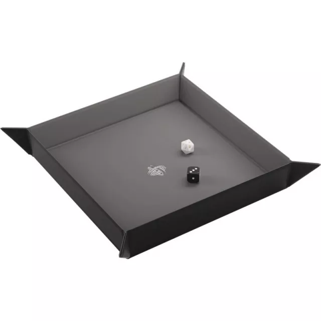 Dice Tray Gamegenic - Magnetic - Square Black/Grey - Würfel und Zubehör