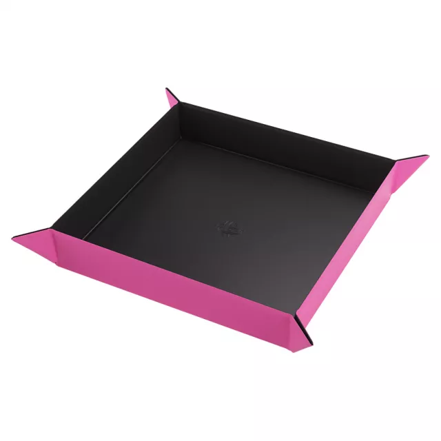 Dice Tray Gamegenic - Magnetic - Square Black/Pink - Würfel und Zubehör