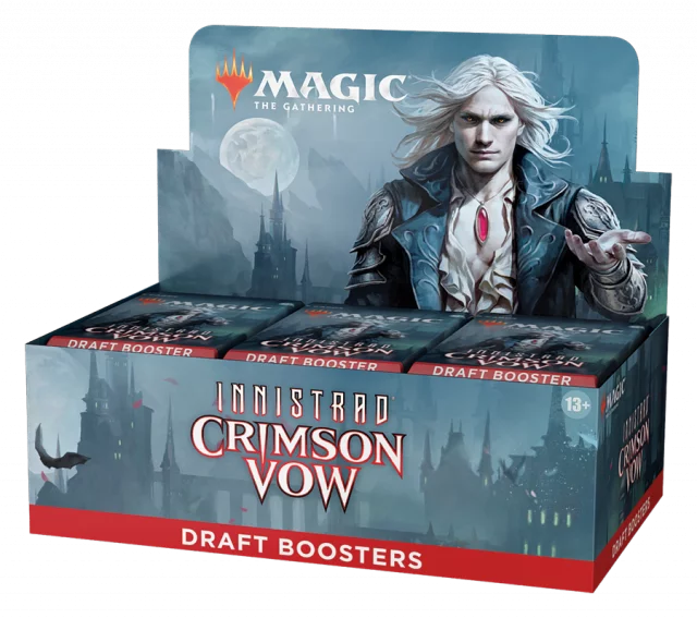 Kartenspiel Magic: The Gathering Innistrad: Crimson Vow - Draft Booster Box (36 Boosterpakete) (ENGLISCHE VERSION) - Magic The Gathering