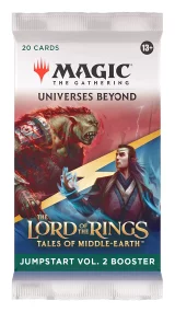 Kartenspiel Magic: The Gathering Universes Beyond - LotR: Tales of the Middle Earth - Jumpstart Vol. 2 Booster (ENGLISCHE VERSION) - Lord of the Rings
