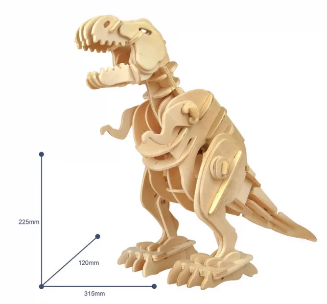 Bausatz - Laufender T-Rex (aus Holz) - Aus Holz
