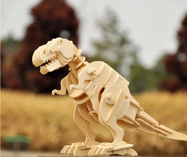Bausatz - Laufender T-Rex (aus Holz) - Robotime