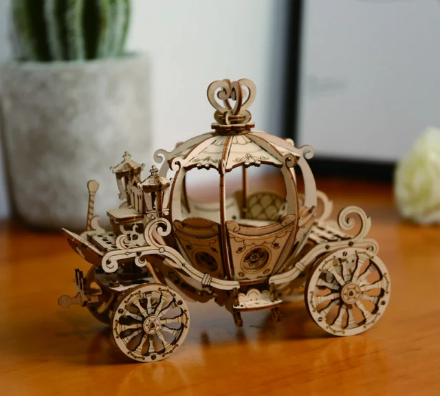 Bausatz - Kürbiswagen (aus Holz) - Robotime