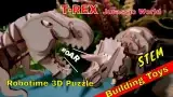 Bausatz - Beißender T-Rex (aus Holz)