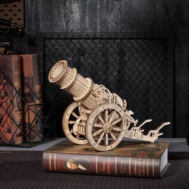 Bausatz - Wheeled Siege Artillery (aus Holz) - Robotime