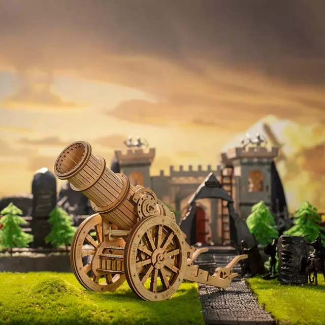 Bausatz - Wheeled Siege Artillery (aus Holz) - Robotime