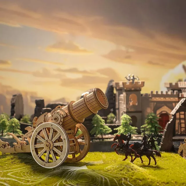 Bausatz - Wheeled Siege Artillery (aus Holz) - Aus Holz