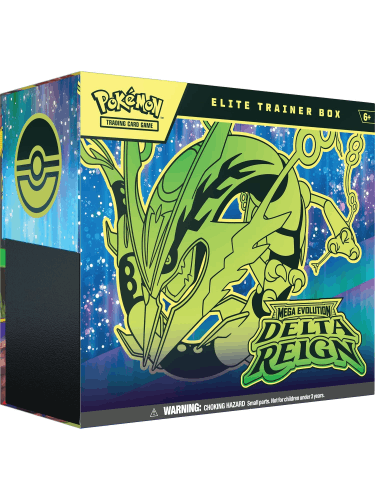Kartenspiel Pokémon TCG: Mega Evolution - Delta Reign - Elite Trainer Box (ENGLISCHE VERSION)