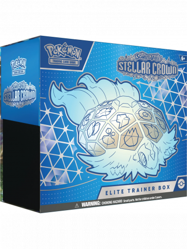 Kartenspiel Pokémon TCG: Scarlet & Violet - Stellar Crown Elite Trainer Box (Terapagos) (ENGLISCHE VERSION)