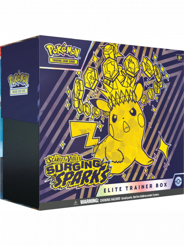 Kartenspiel Pokémon TCG: Scarlet & Violet - Surging Sparks Elite Trainer Box (ENGLISCHE VERSION)