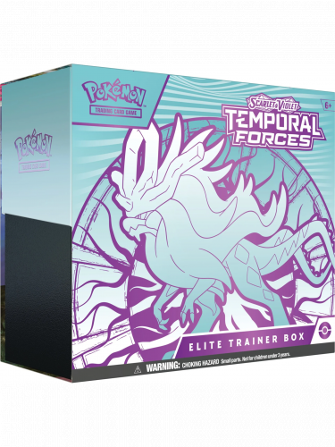 Kartenspiel Pokémon TCG: Scarlet & Violet Temporal Forces - Flutter Mane Elite Trainer Box (ENGLISCHE VERSION)