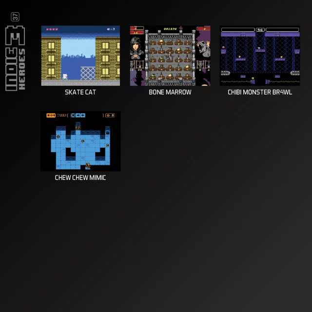Cartridge für die Retro-Spielkonsole Evercade - Indie Heroes Collection 3