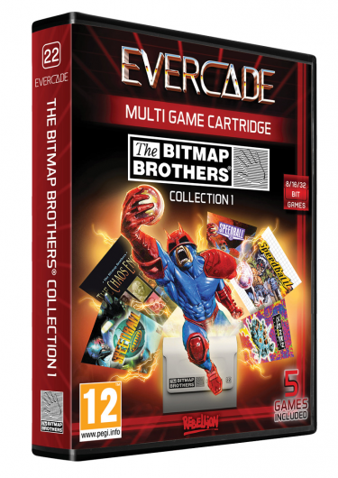 Cartridge für die Retro-Spielkonsole Evercade - The Bitmap Brothers Collection 1 (PC)