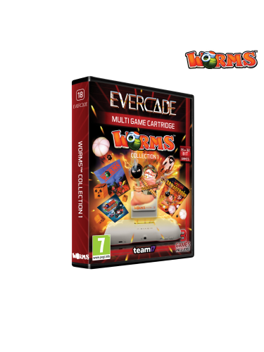 Cartridge für Retro-Spielkonsole Evercade - Worms Collection 1 (PC)