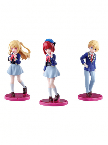 Vorteilhaftes Set Oshi No Ko - Figur Ruby + Kana + Aqua Adokenette (Bandai)