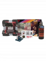 Geschenkset Stranger Things - Netflix & Chill Gift Box (Figur, Trinkflasche, Decke, Aufkleber)