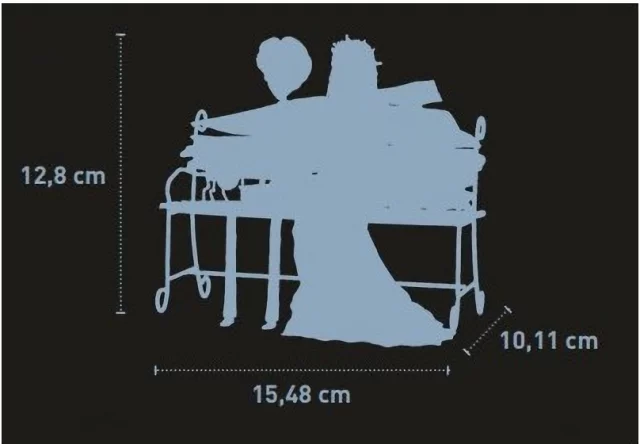 Figur Corpse Bride – Victor and Emily Diorama (beschädigte Verpackung) - Tim Burton's Corpse Bride