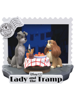 Figur Disney - Lady a Tramp Diorama (Beast Kingdom)