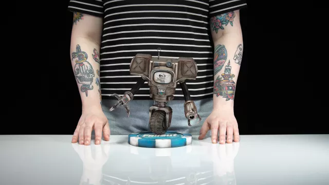 Figur Fallout - Victor the Securitron (Dark Horse)