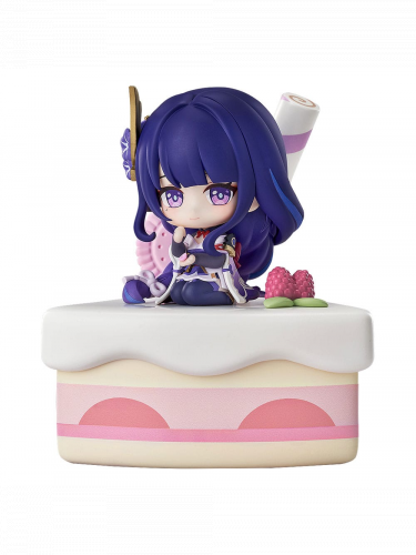 Figur Genshin Impact - Raiden Shogun Chibi Cake