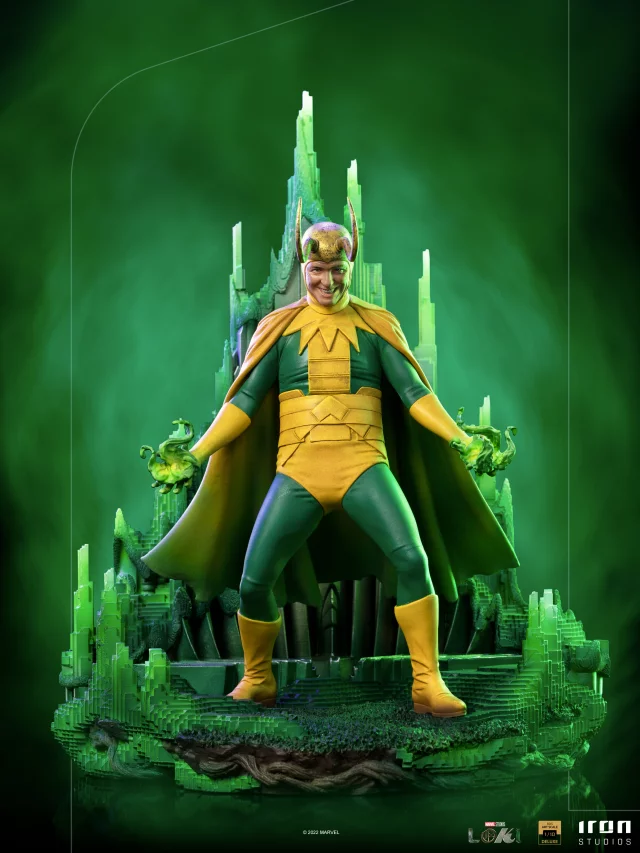 Statuette Loki - Classic Loki (Deluxe) Art Scale 1/10 (Iron Studios) - Marvel