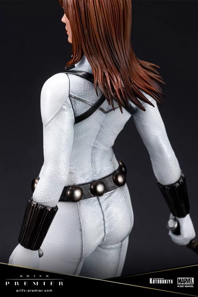 Statuette Marvel - Black Widow White Costume Limited Edition (ArtFX Premier) - Figuren