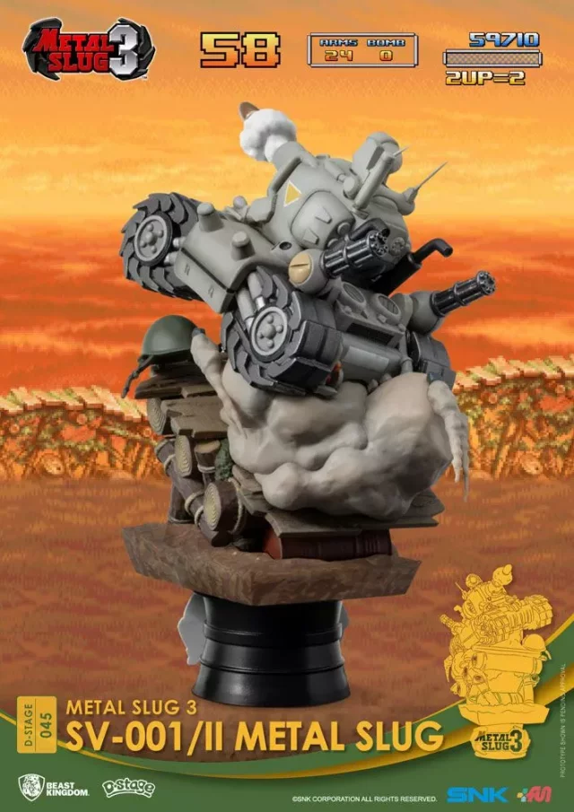 Figur Metal Slug - Metal Slug D-Stage SV-001/II PVC Diorama (Beast Kingdom) (beschädigte Verpackung)
