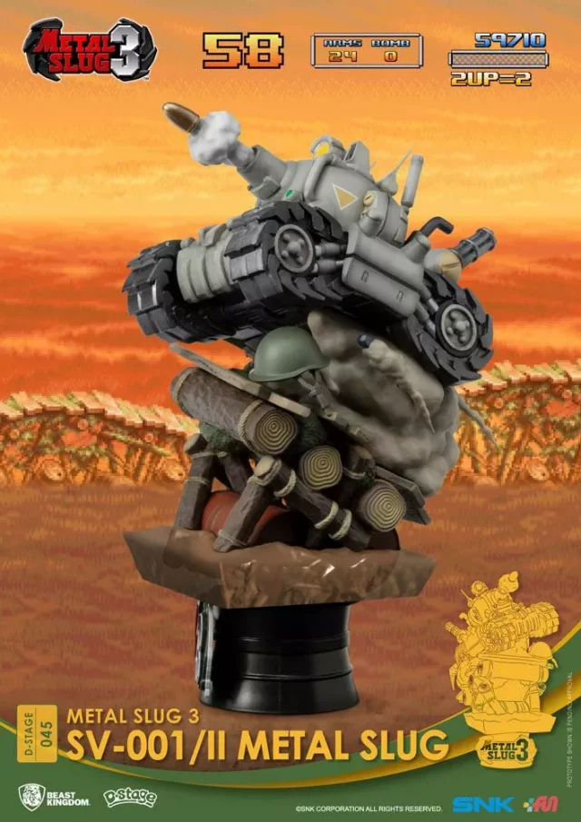 Figur Metal Slug - Metal Slug D-Stage SV-001/II PVC Diorama (Beast Kingdom) (beschädigte Verpackung)
