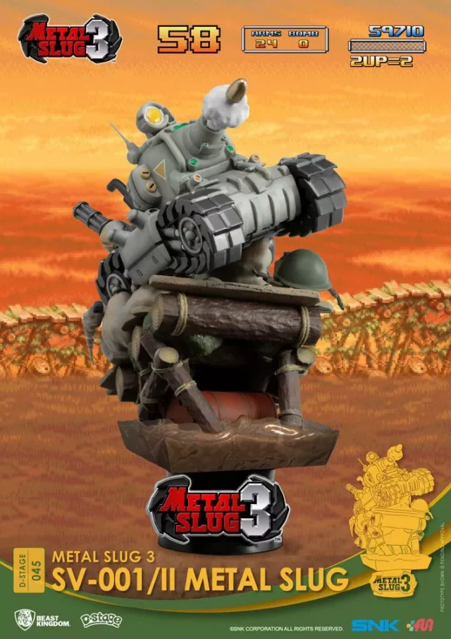 Figur Metal Slug - Metal Slug D-Stage SV-001/II PVC Diorama (Beast Kingdom) (beschädigte Verpackung)