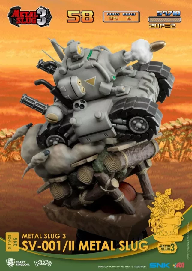 Figur Metal Slug - Metal Slug D-Stage SV-001/II PVC Diorama (Beast Kingdom) (beschädigte Verpackung)