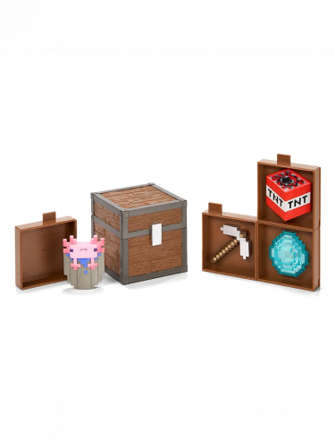 Figur Minecraft - Loot Chest Caves (The Noble Collection)