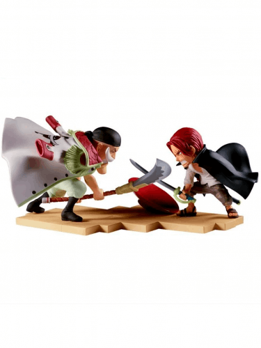 Figur One Piece - Edward Newgate vs Shanks (WCF Log Stories)