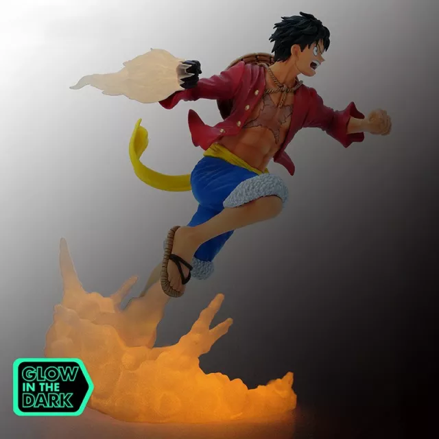 Figur One Piece - Luffy 1/10 Glow in The Dark (Super Figure Collection) - Anime