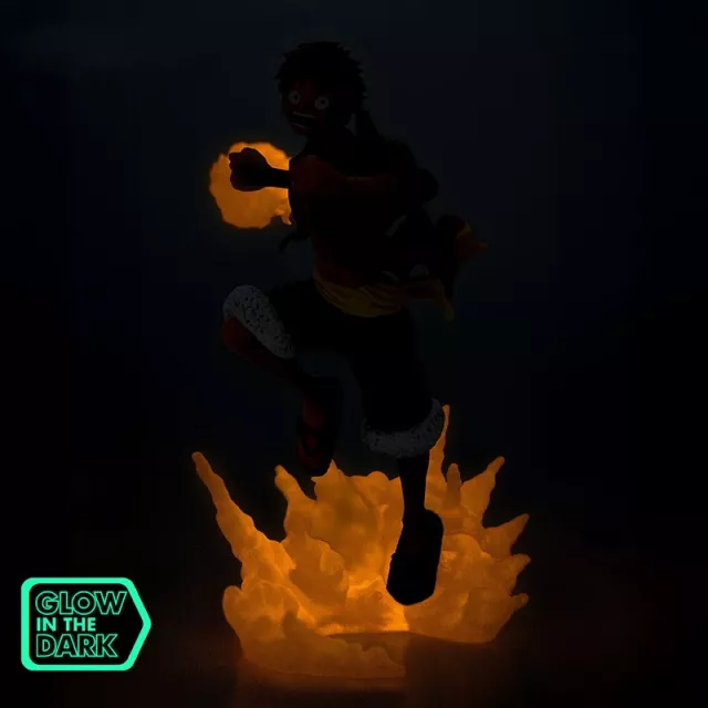 Figur One Piece - Luffy 1/10 Glow in The Dark (Super Figure Collection) - Anime