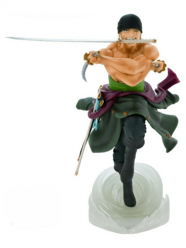 Figur One Piece - Zoro 1/10 Glow in The Dark (Super Figure Collection)