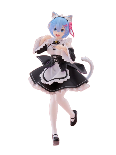 Figur Re:Zero - Rem Cat Maid (Taito)