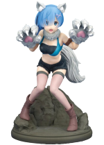 Figur Re:Zero - Rem Espresto Monster Motions (Banpresto)